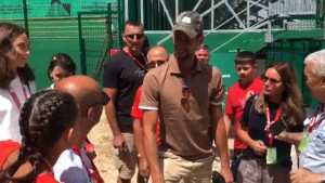 Novak Đoković stigao na spektakl u Visokom