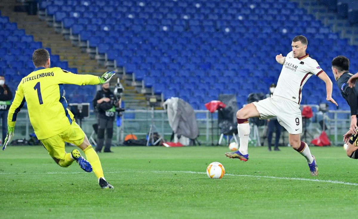 Džeko zabio gol Ajaxu i zakazao polufinale između Rome i Manchester Uniteda