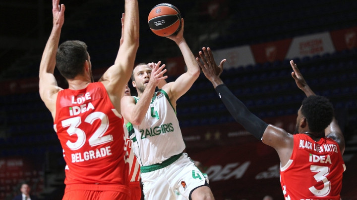 Žalgiris slavio u Beogradu protiv Crvene zvezde