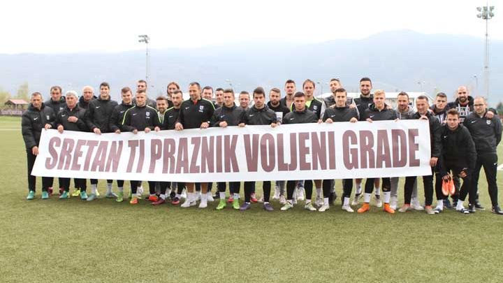 FK Sarajevo na prigodan način čestitao Dan grada Sarajeva