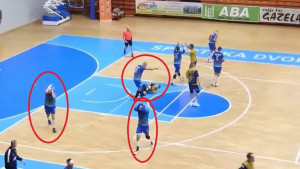 Stravičan prelom noge bh. reprezentativca, svi u dvorani u Bugojnu se hvatali za glavu