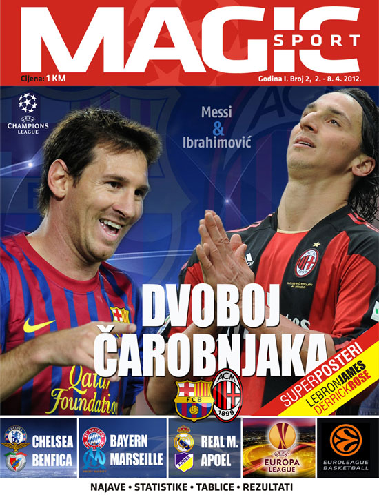 Sutra potražite magazin MAGIC Sport