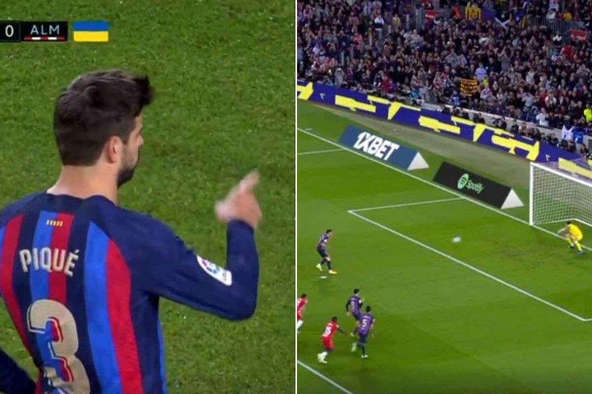 Cijeli Camp Nou tražio je da Pique izvede penal, ali Lewa je uzeo loptu, pa izveo katastrofu