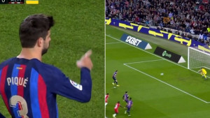 Cijeli Camp Nou tražio je da Pique izvede penal, ali Lewa je uzeo loptu, pa izveo katastrofu