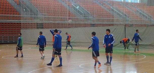 Futsal reprezentacija na pripremama u Zenici