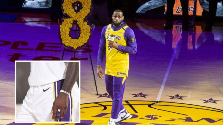 Detalj koji mnogima promiče: LeBronovo odavanje počasti Kobeju
