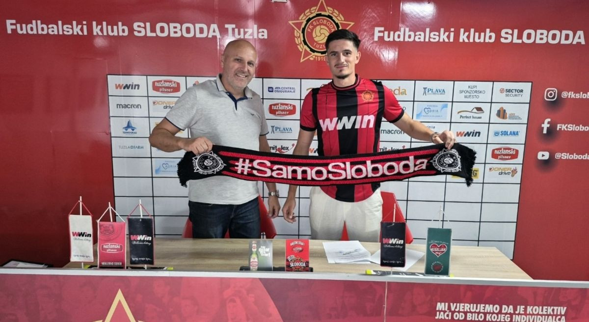 Hamza Redžić se vratio u redove Slobode Hamza Redžić se vratio u redove Slobode
