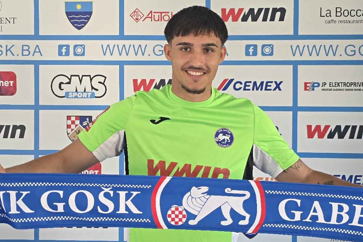 NK GOŠK predstavio novog golmana NK GOŠK predstavio novog golmana