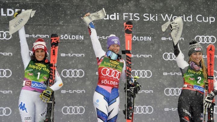 Počela nova sezona: Tessa Worley slavila u veleslalomu u Soeldenu