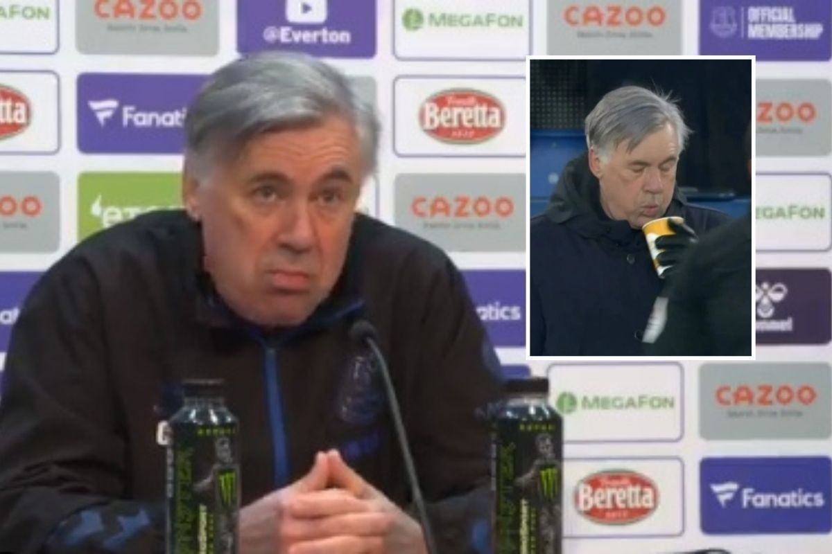 Nije bila kafa: Ancelotti otkrio šta je pio tokom meča sa Tottenhamom
