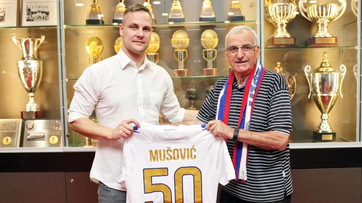 Mušović stigao u posjetu Hajduku