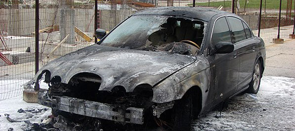 Zapaljen automobil Abdulaha Ibrakovića