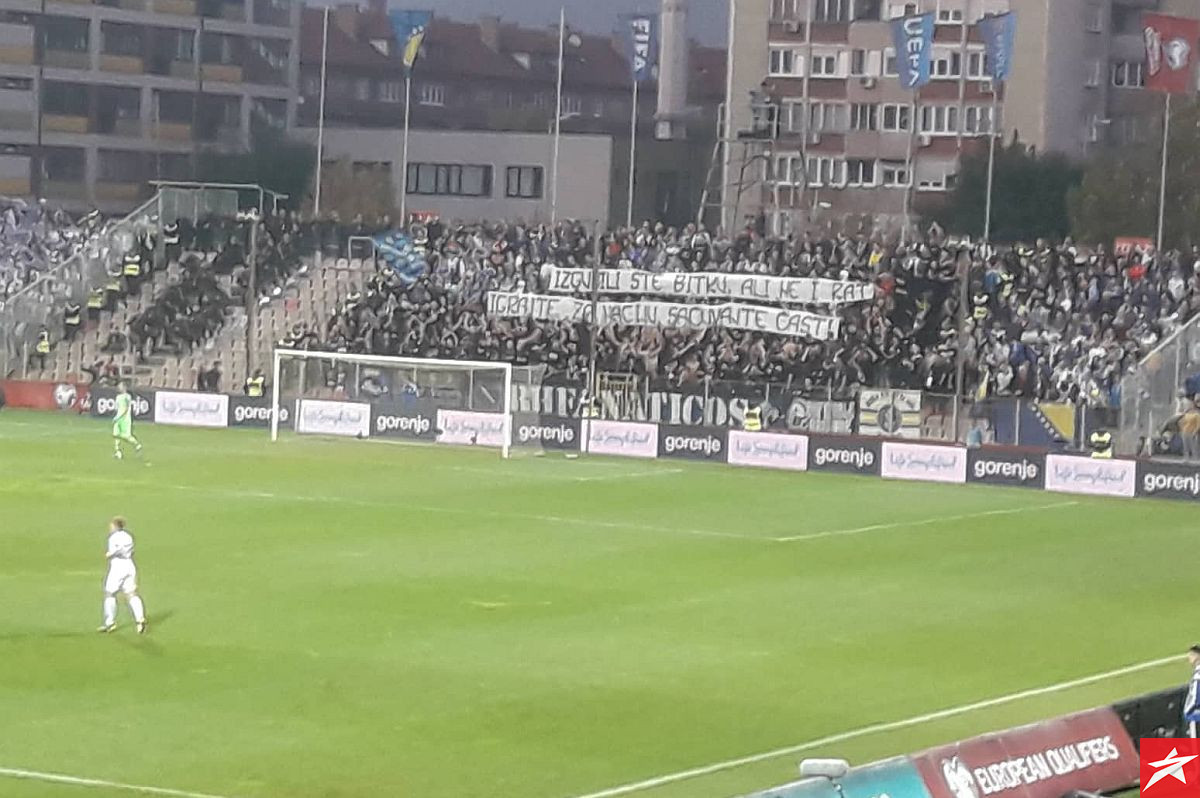 Poruka BH Fanaticosa Zmajevima: "Izgubili ste bitku, ali..." Poruka BH Fanaticosa Zmajevima: "Izgubili ste bitku, ali..."