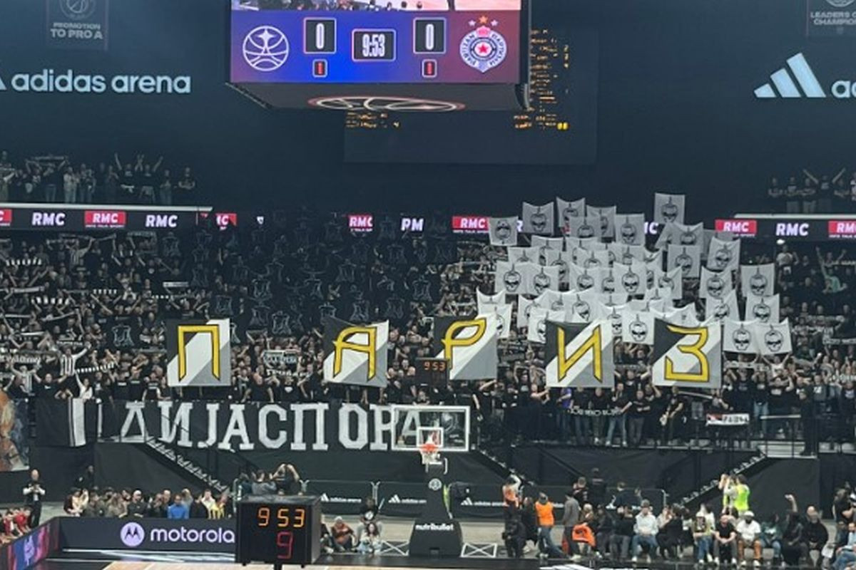 Evropa oduševljena Grobarima: U Parisu su napravili atmosferu kao u beogradskoj Areni