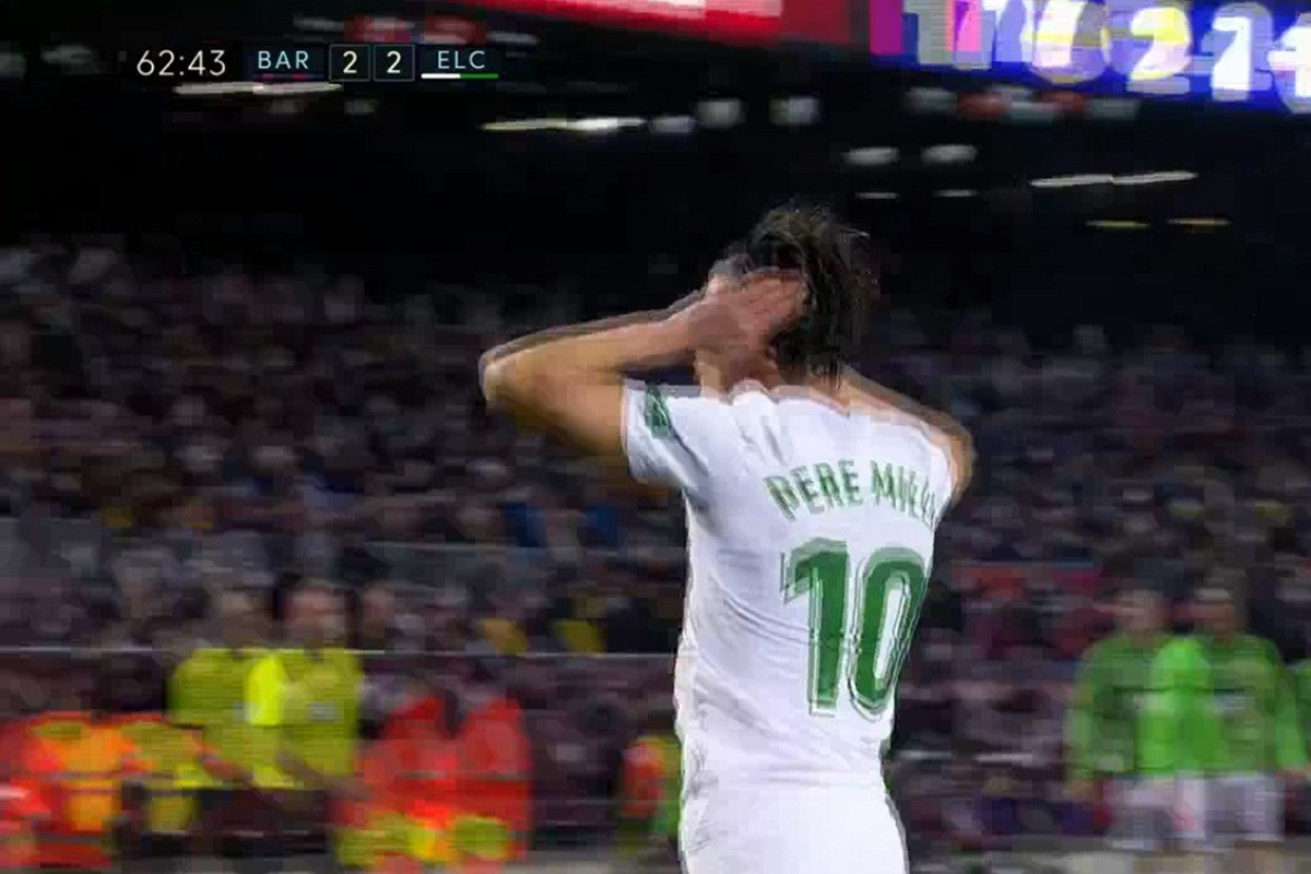 Barcelona - sinonim za sunovrat: Elche za dvije minute postigao dva gola na Nou Campu