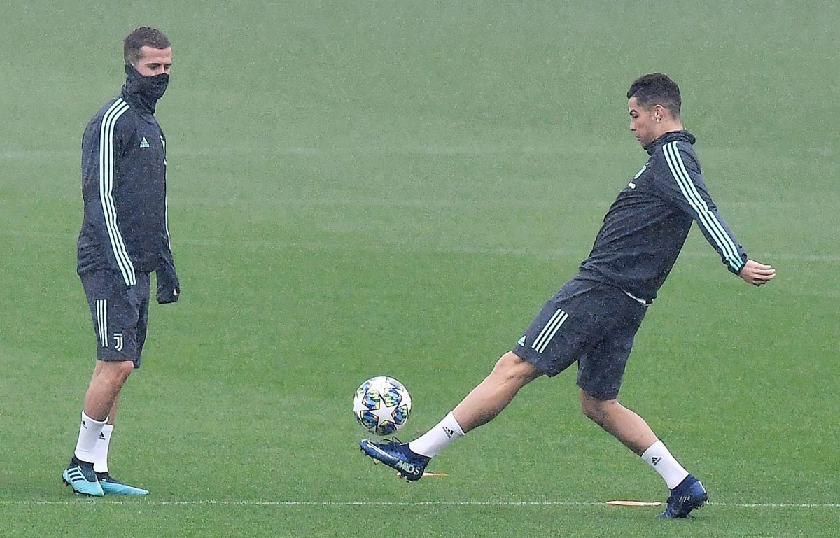 Pjanić i Ronaldo trenirali po posebnom programu 
