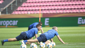 Finci obavili posljednji trening pred meč protiv BiH