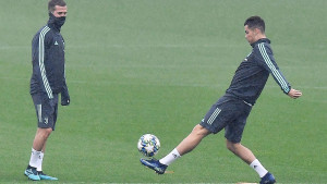 Pjanić i Ronaldo trenirali po posebnom programu 