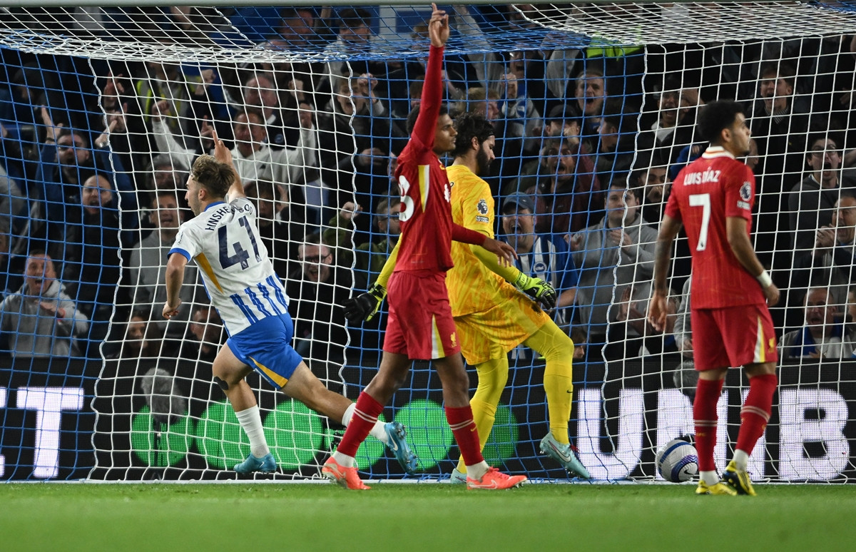 Pravi spektakl na Amexu: Liverpool dva puta dolazio do prednosti, Brighton odnio puni plijen