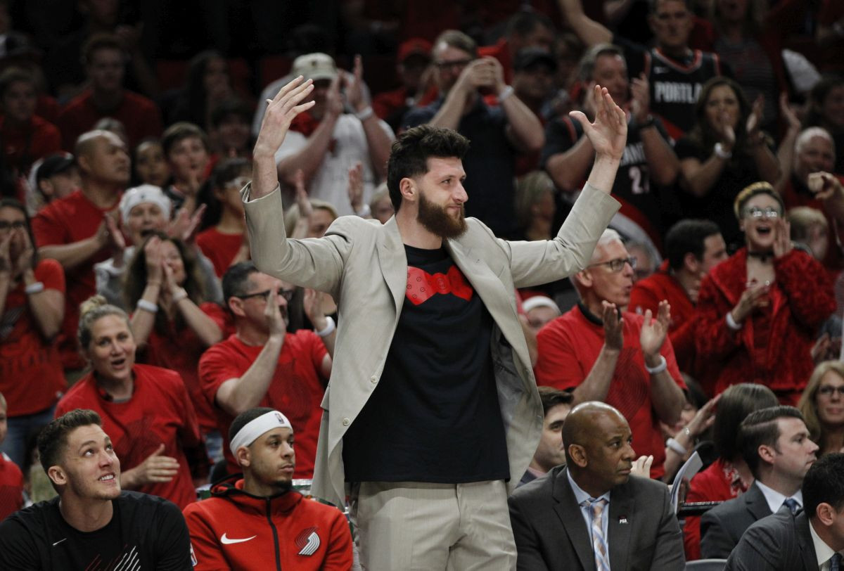 Nurkić kao Arnold Schwarzenegger: I'll be back! Nurkić kao Arnold Schwarzenegger: I'll be back!