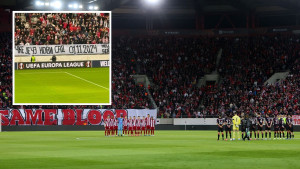 Na kultnom stadionu osvanula poruka Srbima, jasno je kao dan ko ih jedino žali u Europi