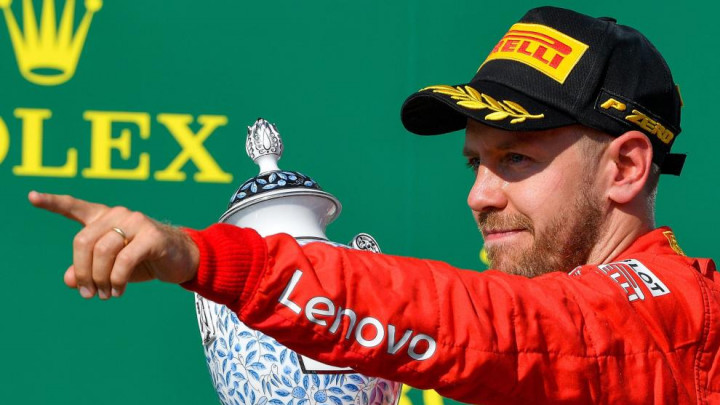 Vettel svoju vožnju ove godine ocijenio s peticom
