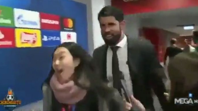 Diego Costa nije dao izjavu, ali je zato kašljao prema novinarima