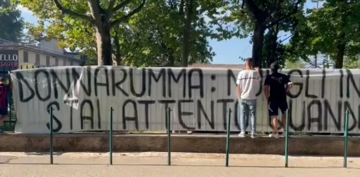 U Milanu osvanule prijeteće poruke Donnarummi: Budi oprezan dok hodaš kroz grad