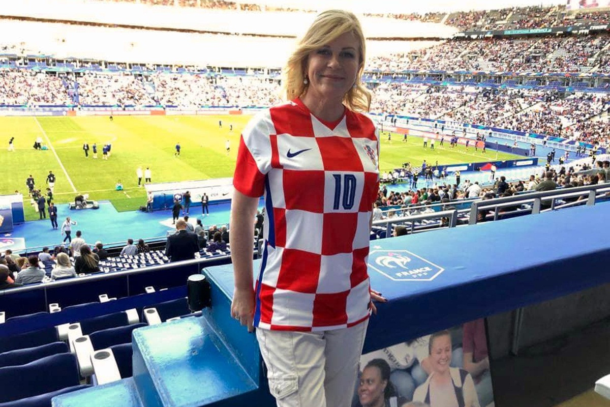 Bivša predsjednica donijela sreću Hrvatskoj, ali i strijelcu pobjedonosnog gola 