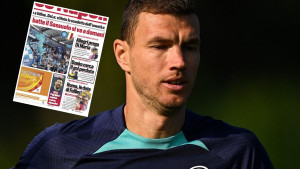 Edin Džeko zbog svog najvećeg problema završio na naslovnici uglednog lista!