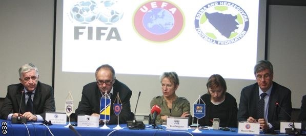 NSBiH u utorak na sastanku sa predstavnicima FIFA-e i UEFA-e