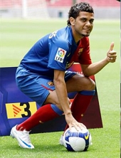Daniel Alves sretan u Barceloni