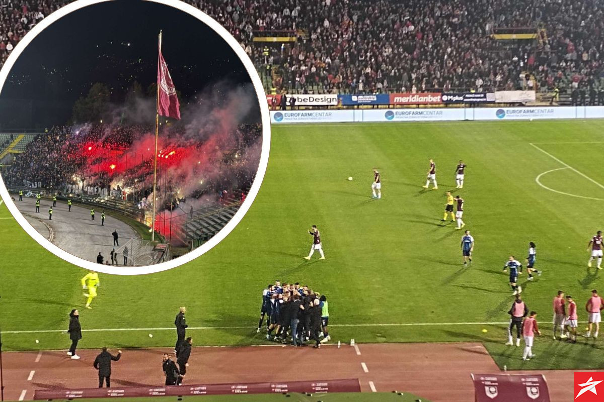 Željezničar vodi na Koševu protiv Sarajeva nakon prvog poluvremena Željezničar vodi na Koševu protiv Sarajeva nakon prvog poluvremena