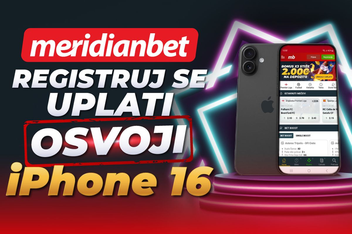 Meridian poklanja: Do iPhone 16 u dva koraka!