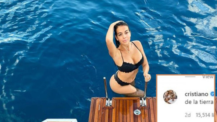 Ronaldo se nije mogao suzdržati pa je komentarom na Georgininu seksi fotku izazvao pravi haos