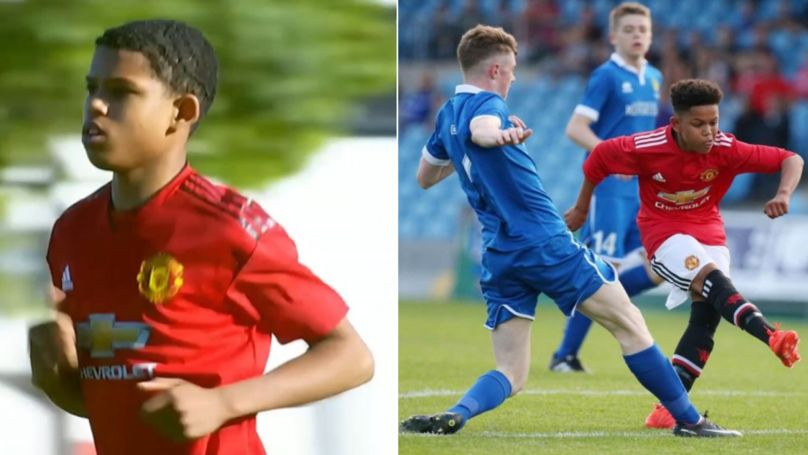 Dječak od 14 godina zaigrao za juniore Manchester Uniteda i oborio sve rekorde