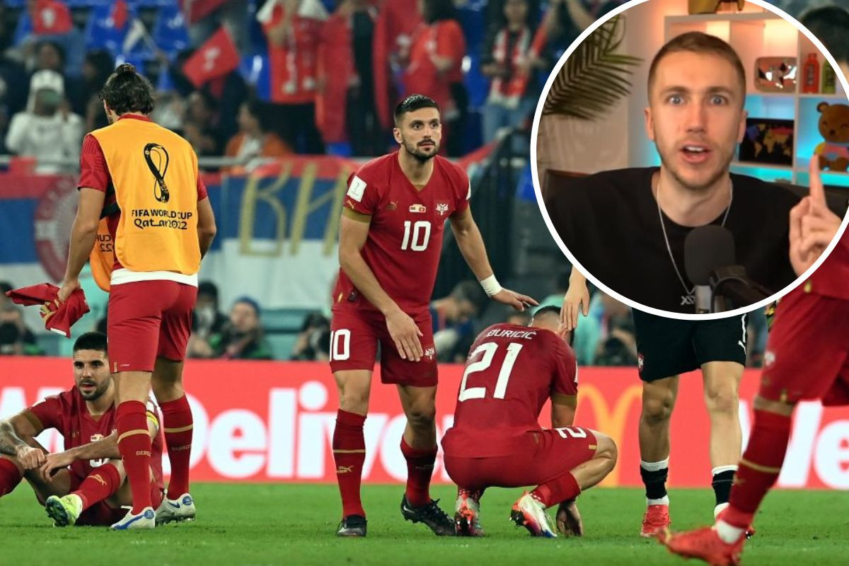 Baš ih je ponizio: Poznati YouTuber iz Engleske brutalno ismijao reprezentaciju Srbije