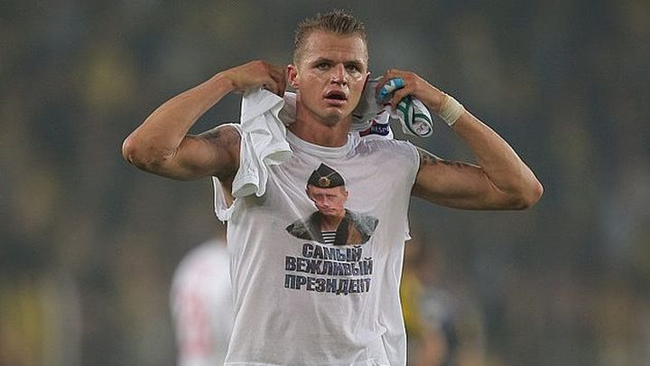 UEFA kažnjava igrača zbog majice s likom Putina