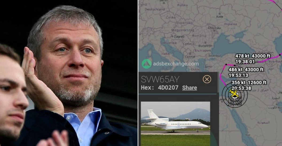 Lociran avion Romana Abramoviča, ruski tajkun si je pronašao državu u kojoj će biti bezbrižan