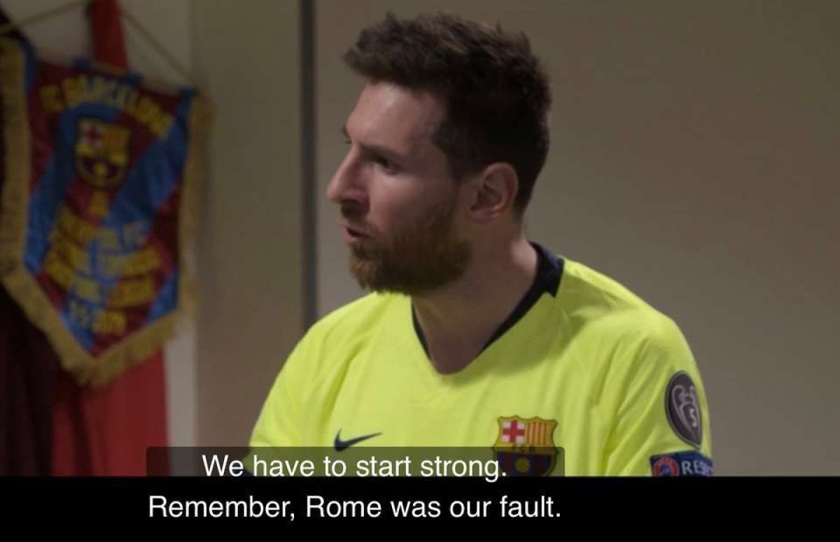 Kao da je znao šta će se desiti: Šta je Messi rekao saigračima na poluvremenu meča na Anfieldu?