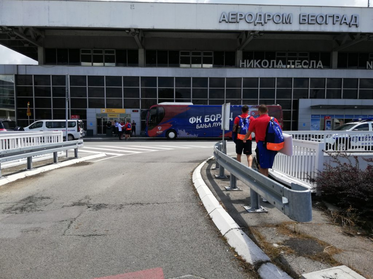 Borac stigao u Srbiju, u utorak protiv FK Crvena Zvezda