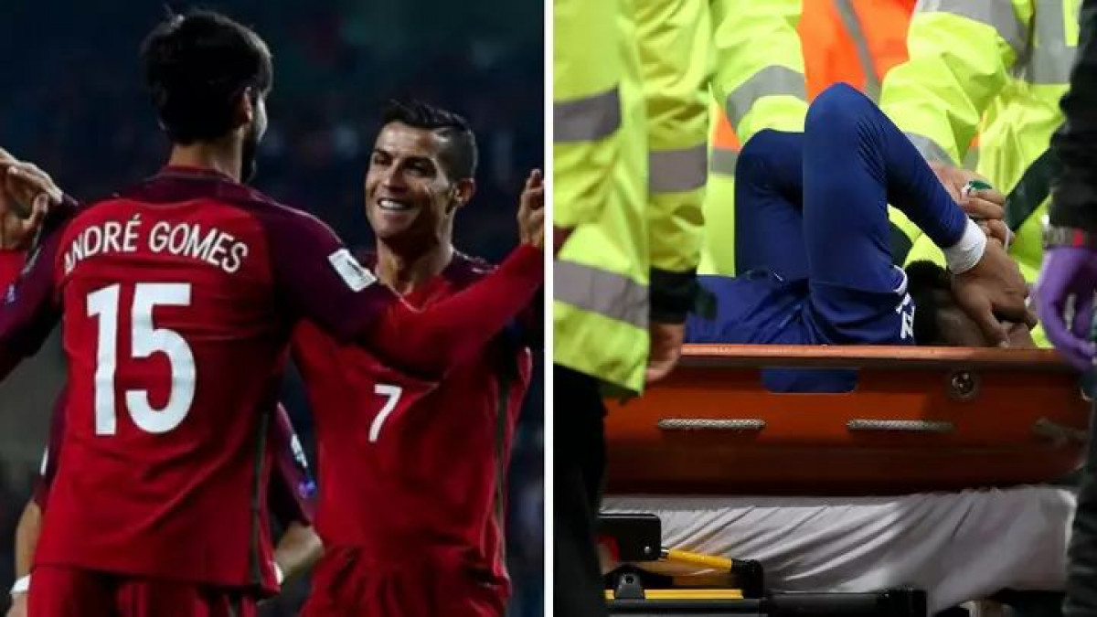 Cristiano Ronaldo se oglasio na Instagramu nakon stravične povrede Andrea Gomesa