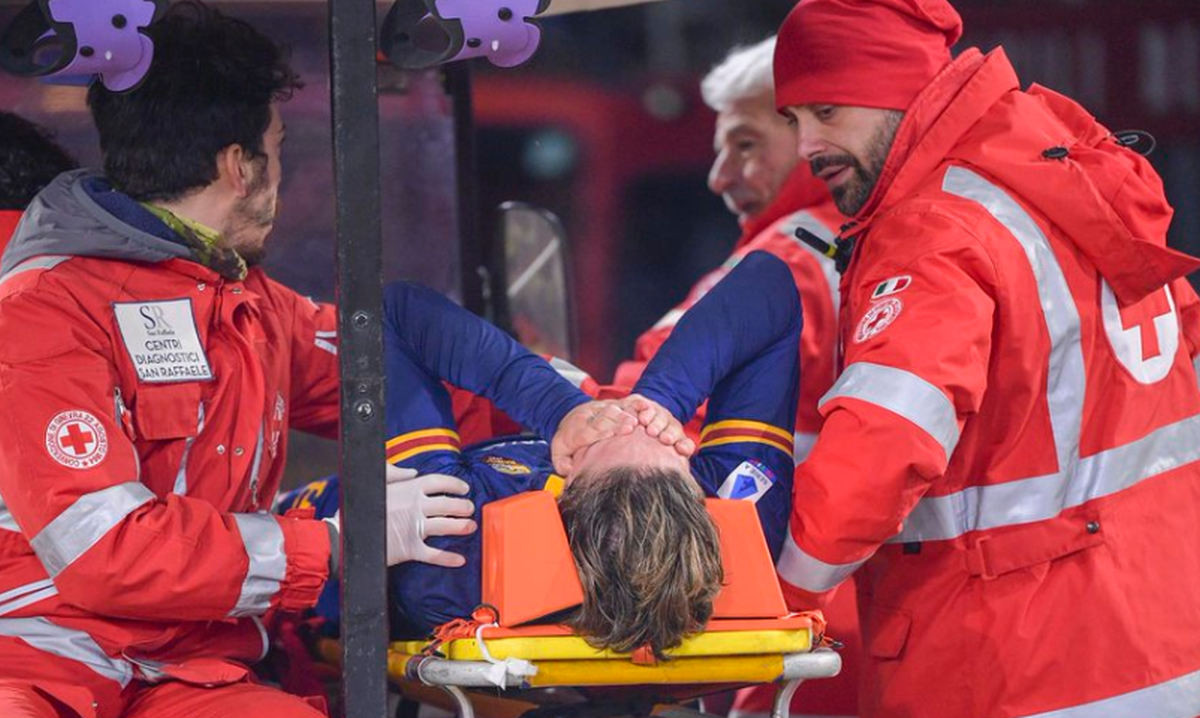 Zaniolu stradali ligamenti, već sutra će na operaciju Zaniolu stradali ligamenti, već sutra će na operaciju
