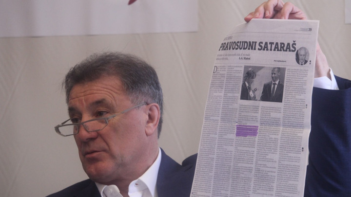 Zdravko Mamić uvredama častio novinare u Međugorju