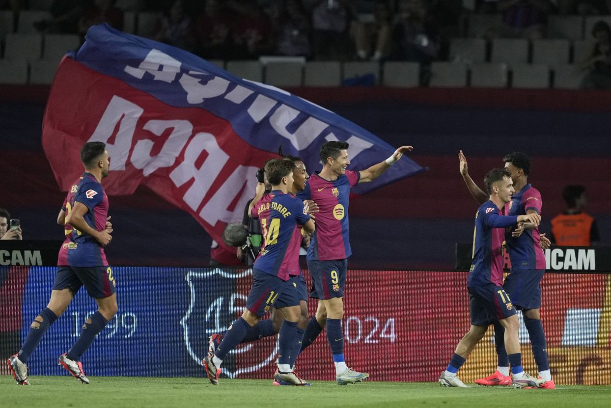 Barcelona nastavila fantastičan niz: Gol Lewandowskog presudio Getafeu na Montjuicu Barcelona nastavila fantastičan niz: Gol Lewandowskog presudio Getafeu na Montjuicu