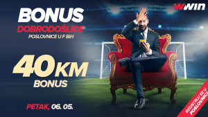 Ne propustite sjajnu priliku: Wwin - bonus dobrodošlice – PETAK, 06.05.2022.
