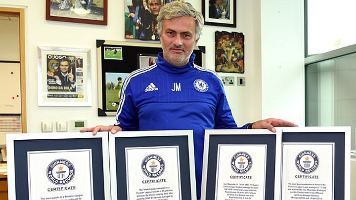 Mourinho dominira novom Guinnessovom knjigom!