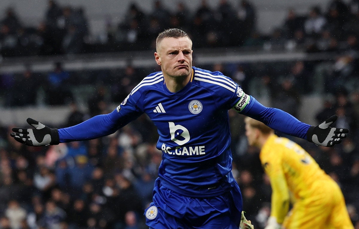 Jamie Vardy i društvo poslali Tottenham u još dublji ponor, Englez proslavio na svoj način