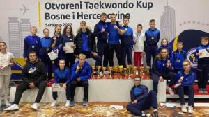 Taekwondo klub Novi Grad Sarajevo najbolji na Otvorenom kupu BiH