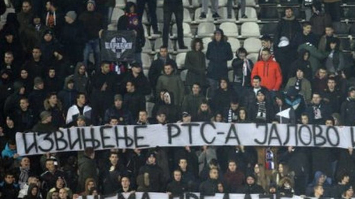 Delije i Grobari šalju poruku za RTS